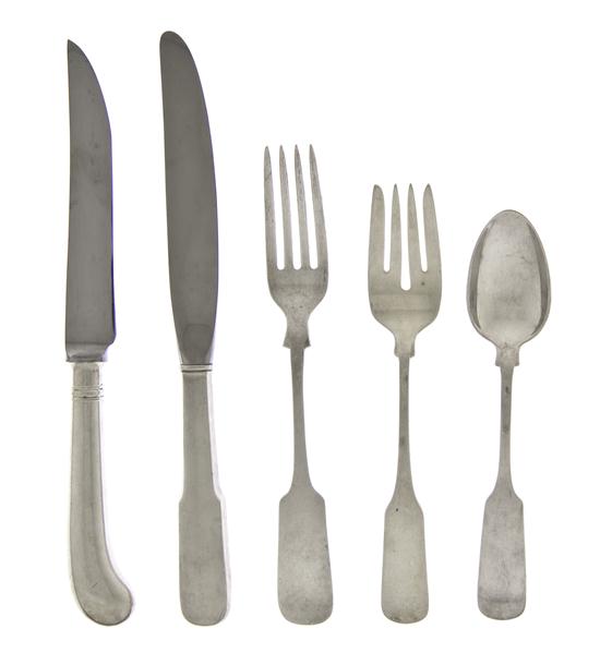 An American Sterling Silver Flatware