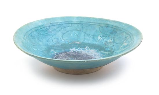 A Middle Eastern Turquoise Glaze