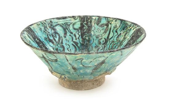 A Middle Eastern Turquoise Glazed 152cb1