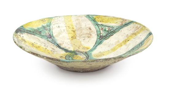 A Middle Eastern Pottery Bowl of