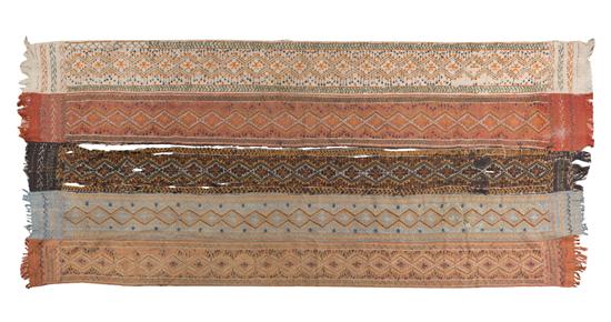 A Collection of Five Persian Flatweave