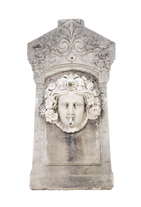 A Continental Limestone Fountain