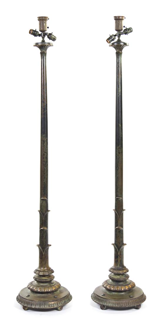 A Pair of Continental Cast Metal 152cfb