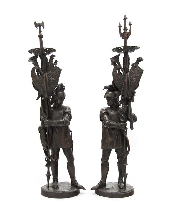 Two Continental Bronze Figures 152d10