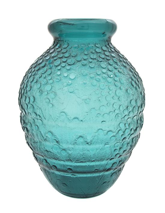 A Daum Art Deco Glass Vase of ovoid