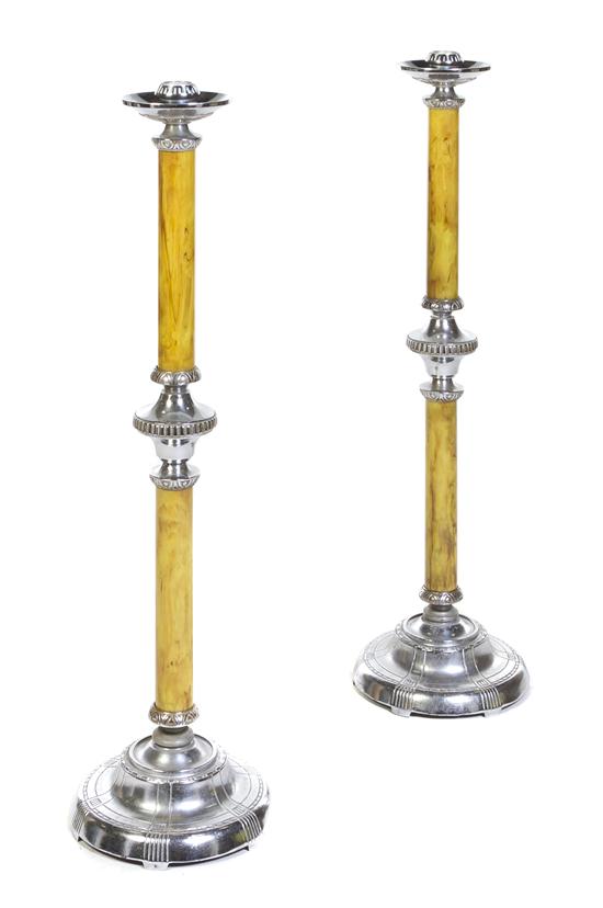 A Pair of Art Deco Chromed Metal 152d75