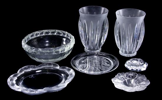 *A Collection of Lalique Glass