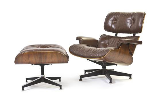 An American Rosewood Lounge Chair