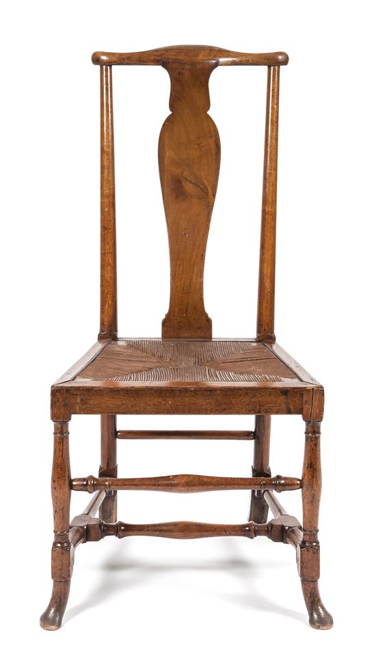 A Queen Anne Walnut Side Chair 152da9
