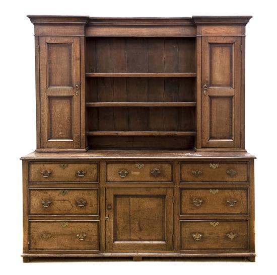 A Welsh Oak Dresser in two parts 152dbe