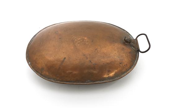 An English Copper Bedwarmer 19th century