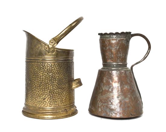 Two Metal Vessels comprising a 152ddd