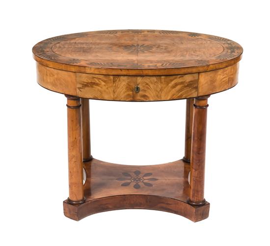 A Biedermeier Occasional Table 152de1