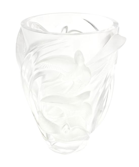 A Rene Lalique Molded and Frosted