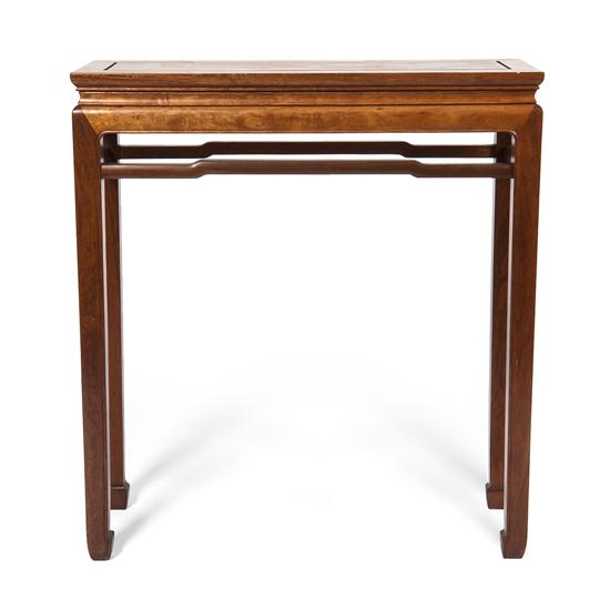 A Chinese Hardwood Wine Table 20th