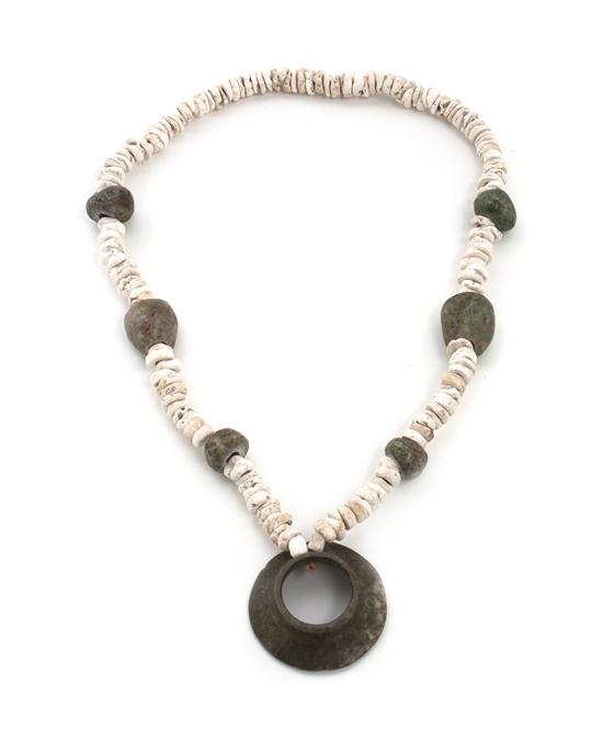 A Pre Columbian Stone Necklace 152eb7
