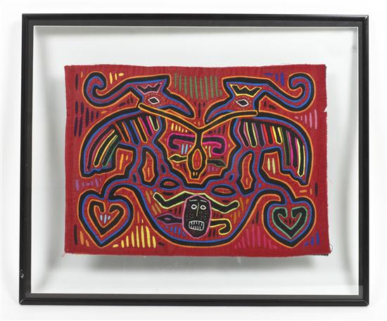 A Pair of Molas South American