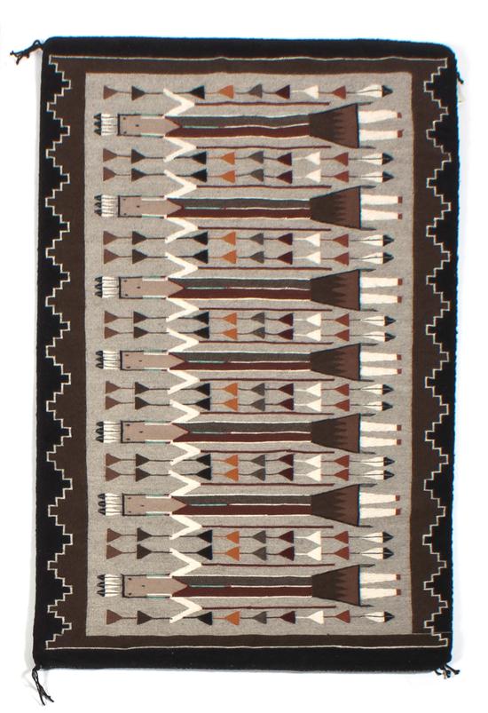 A Yei Navajo Weaving Ella B James 152ecd