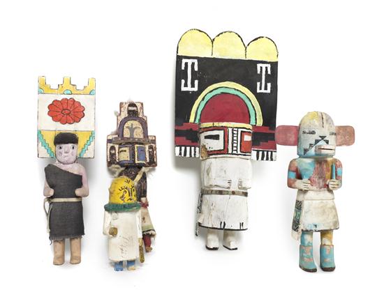 A Collection of Five Contemporary Kachina