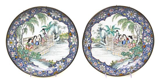  A Pair of Chinese Canton Enameled 152f68