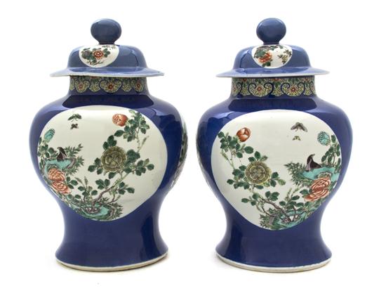 *A Pair of Chinese Famille Verte