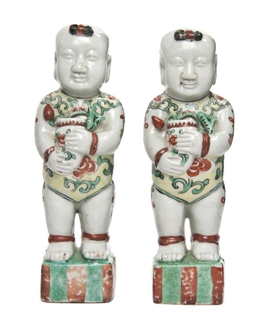  A Pair of Famille Verte Porcelain 152fa0