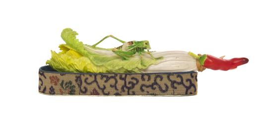  A Stained Ivory Model of Cabbage 152fb1