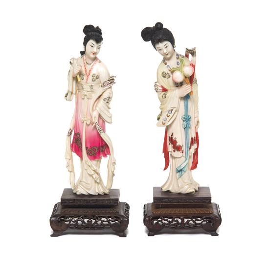 *A Group of Two Chinese Polychrome