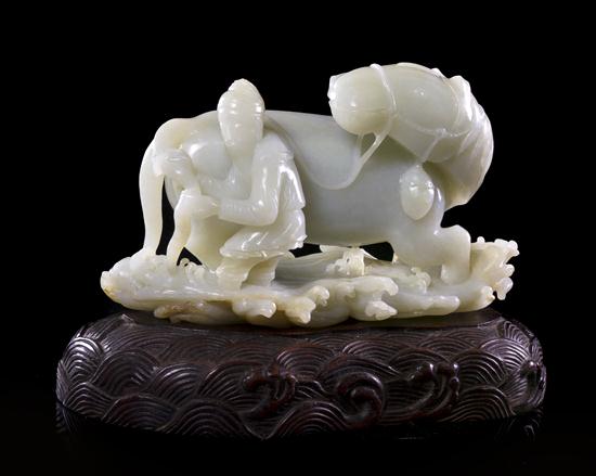 A Jade Figural Carving of a Man 152ffc