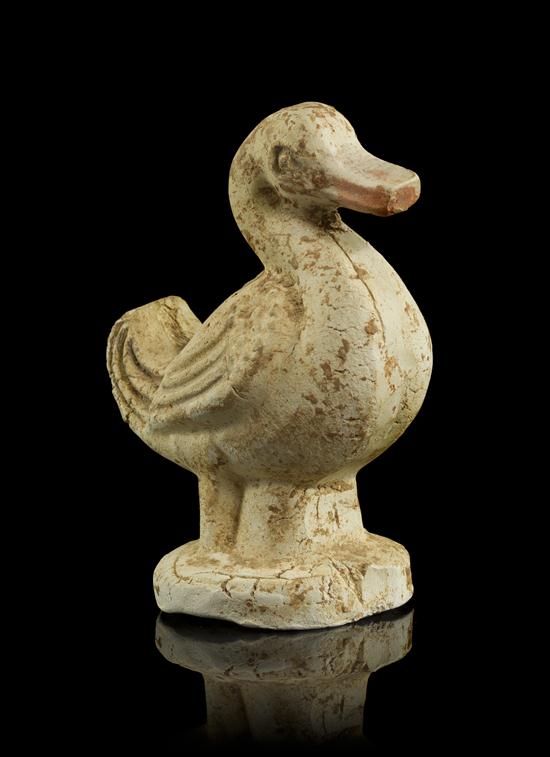 A Chinese Pottery Model of a Duck 153020