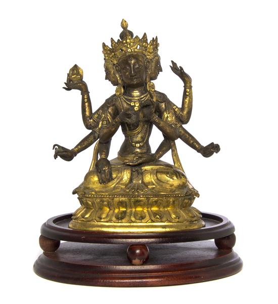 A Nepalese Gilt Bronze Figure of 153035