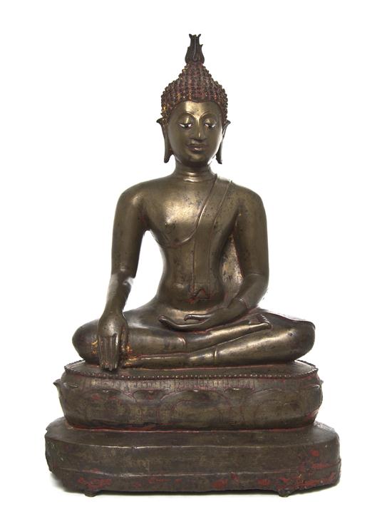 A Southeast Asian Bronze Seated 153037