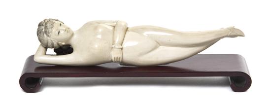 *A Chinese Carved Ivory Doctor's