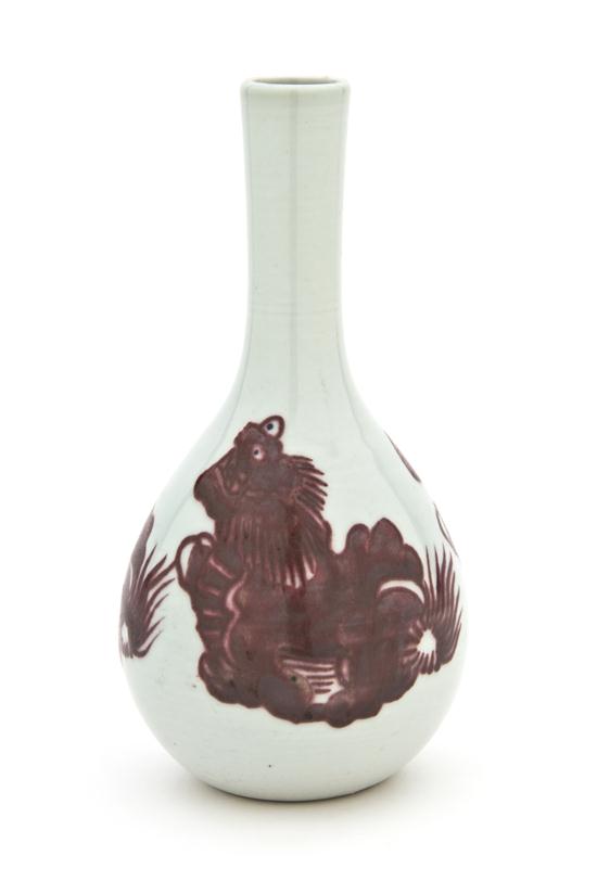 A Chinese Porcelain Bottle Vase