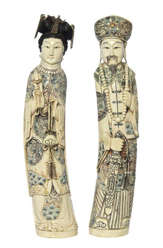 A Pair of Ivory Carvings of an 1530f3