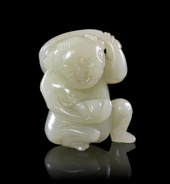 *A Small Jade Carving of a Boy