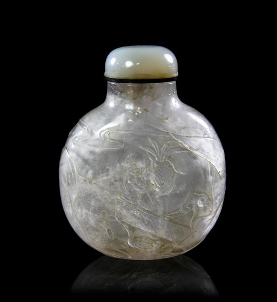 A Rock Crystal Snuff Bottle of 153169