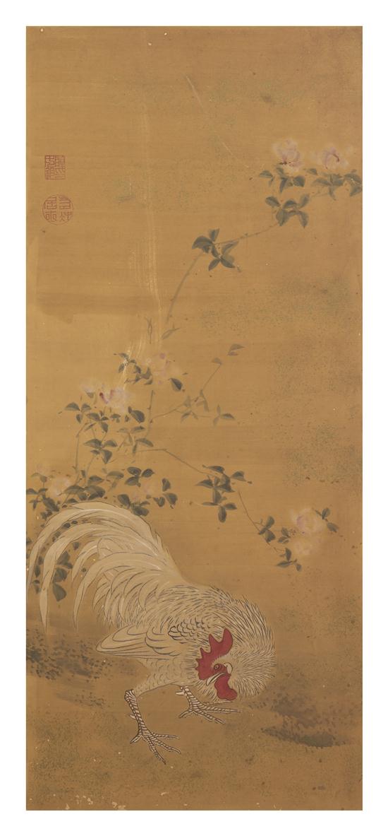 A Painting on Paper Ito Jakuchu 1531bd