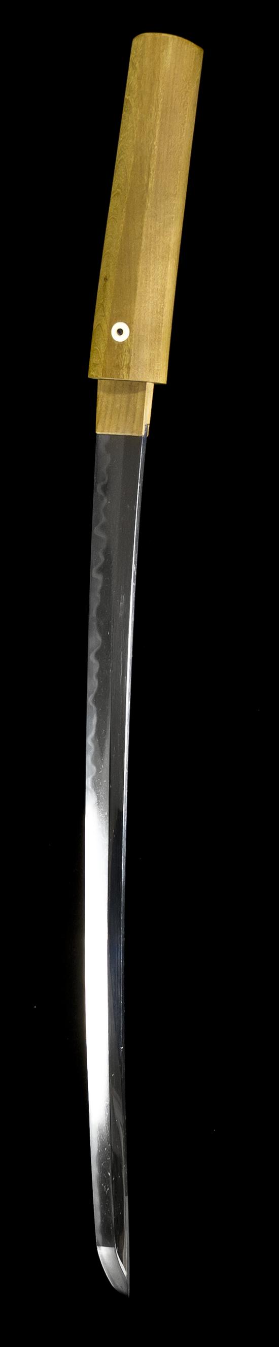A Japanese Blade having wood scabbard