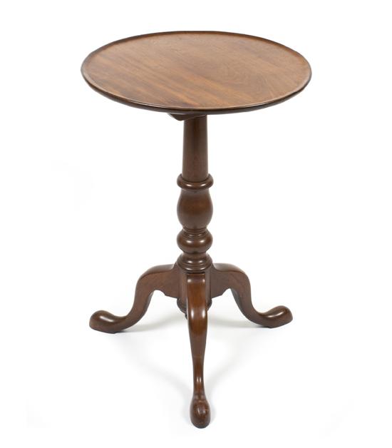 A Queen Anne Style Walnut Tilt Top 153221