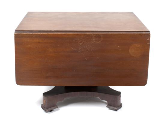 An American Empire Drop Leaf Table 153238