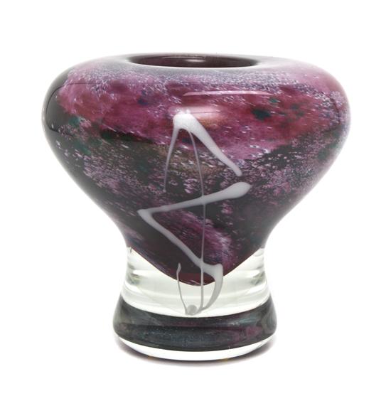 An American Contemporary Glass Vase