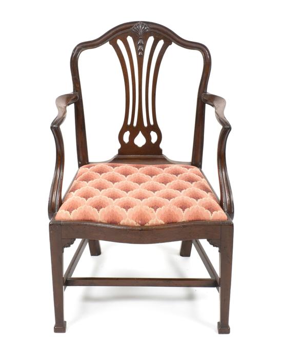 A George III Mahogany Armchair 153272