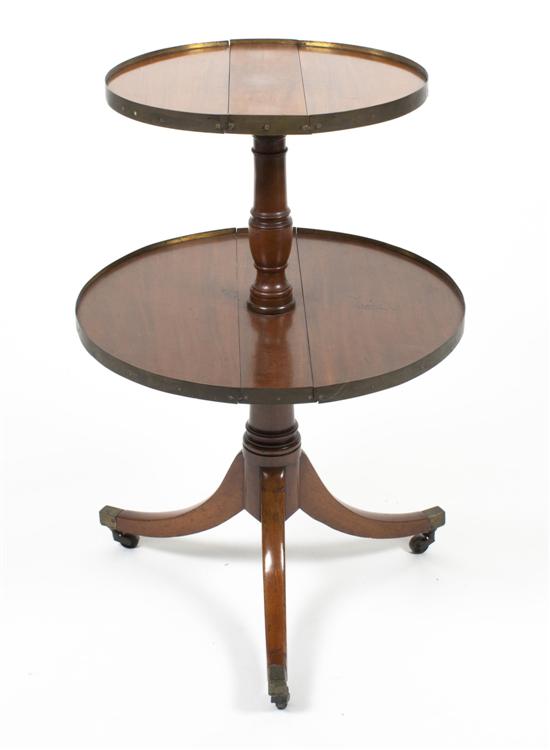 An English Mahogany Two Tiered 153274