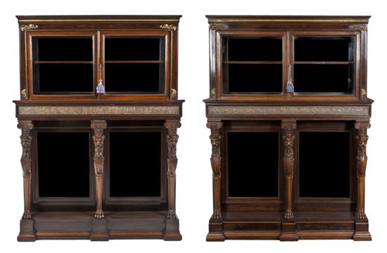 A Pair of Regency Style Rosewood 15327e