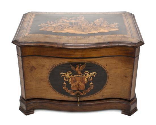 A Continental Marquetry Humidor 153297