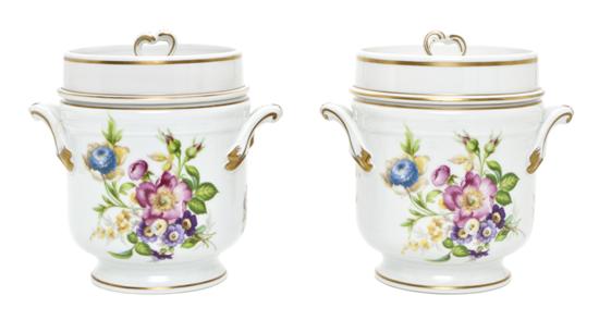 A Pair of Porcelain Fruit Coolers 153299