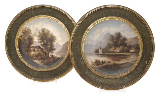 A Pair of Painted Continental Ceramic 1532b7