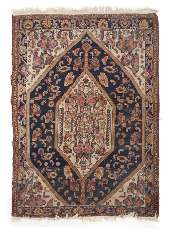 Two Persian Wool Rugs each having 1532ce