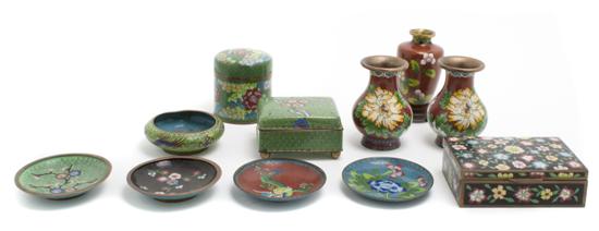 A Collection Chinese Cloisonne 1532fe